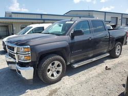 Salvage trucks for sale at Earlington, KY auction: 2015 Chevrolet Silverado K1500 LT