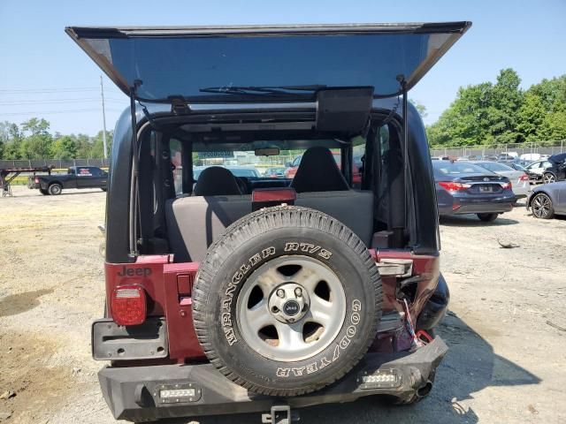 1998 Jeep Wrangler / TJ SE