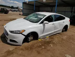 Salvage cars for sale at Colorado Springs, CO auction: 2016 Ford Fusion SE