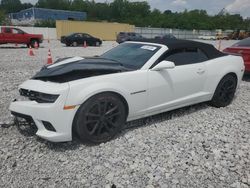 Carros salvage sin ofertas aún a la venta en subasta: 2015 Chevrolet Camaro 2SS