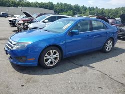 Salvage cars for sale at Exeter, RI auction: 2012 Ford Fusion SE