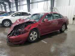 Chevrolet salvage cars for sale: 2009 Chevrolet Impala 1LT