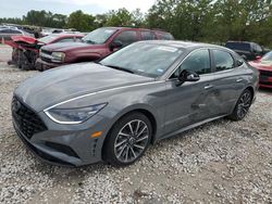 Salvage cars for sale at Houston, TX auction: 2023 Hyundai Sonata Limited