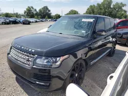 Land Rover salvage cars for sale: 2015 Land Rover Range Rover Supercharged