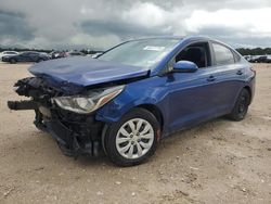 Salvage cars for sale at Houston, TX auction: 2022 Hyundai Accent SE