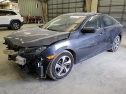 Honda salvage cars for sale: 2020 Honda Civic LX