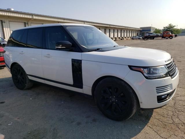 2016 Land Rover Range Rover HSE