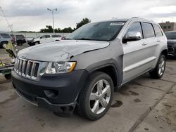 Jeep Vehiculos salvage en venta: 2012 Jeep Grand Cherokee Overland