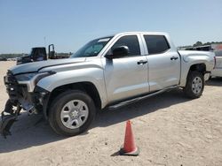 Salvage cars for sale at Houston, TX auction: 2023 Toyota Tundra Crewmax SR