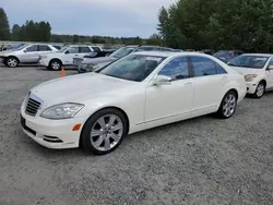 Mercedes-Benz s 550 salvage cars for sale: 2011 Mercedes-Benz S 550