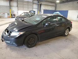 Salvage cars for sale at Chalfont, PA auction: 2013 Honda Civic LX