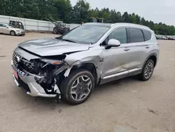 Salvage cars for sale at Eldridge, IA auction: 2023 Hyundai Santa FE Limited