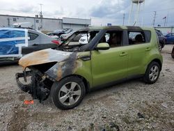 Salvage cars for sale at Chicago Heights, IL auction: 2019 KIA Soul