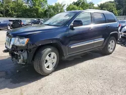 Salvage cars for sale from Copart Ellwood City, PA: 2012 Jeep Grand Cherokee Laredo