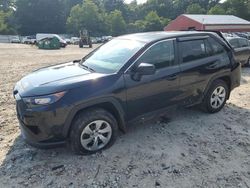 Salvage cars for sale at Mendon, MA auction: 2022 Toyota Rav4 LE