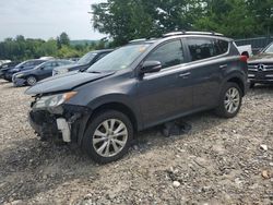 Salvage cars for sale at Candia, NH auction: 2015 Toyota Rav4 Limited