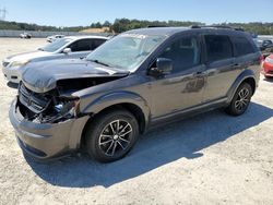 Salvage cars for sale at Anderson, CA auction: 2017 Dodge Journey SE