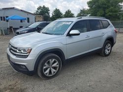 Volkswagen salvage cars for sale: 2018 Volkswagen Atlas SE