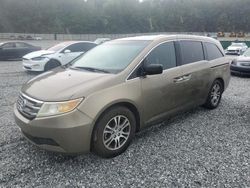 Salvage cars for sale at Gainesville, GA auction: 2013 Honda Odyssey EXL