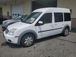 Salvage cars for sale at Exeter, RI auction: 2012 Ford Transit Connect XLT Premium