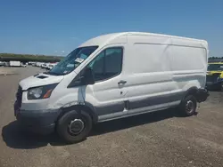 Salvage trucks for sale at Brookhaven, NY auction: 2017 Ford Transit T-250