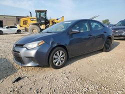 Salvage cars for sale at Kansas City, KS auction: 2016 Toyota Corolla L