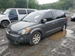 Nissan Quest salvage cars for sale: 2008 Nissan Quest S