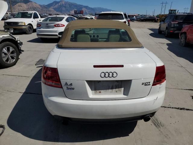 2008 Audi A4 2.0T Cabriolet Quattro