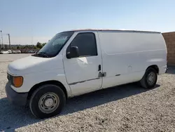 Salvage trucks for sale at Mentone, CA auction: 2004 Ford Econoline E150 Van