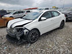 Toyota salvage cars for sale: 2015 Toyota Corolla L