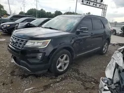 Salvage cars for sale at Columbus, OH auction: 2016 Ford Explorer XLT