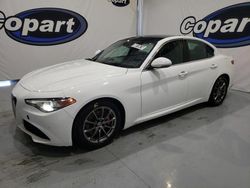 Salvage cars for sale from Copart San Diego, CA: 2017 Alfa Romeo Giulia