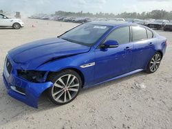 Salvage cars for sale at Houston, TX auction: 2017 Jaguar XE R-Sport