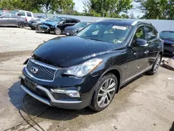 Salvage cars for sale at Bridgeton, MO auction: 2016 Infiniti QX50