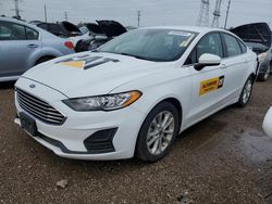 Ford salvage cars for sale: 2019 Ford Fusion SE