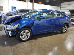 Honda salvage cars for sale: 2014 Honda Civic LX