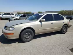 Salvage cars for sale at Las Vegas, NV auction: 1998 Nissan Maxima GLE