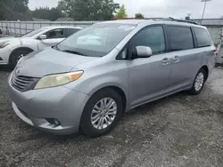 Toyota salvage cars for sale: 2011 Toyota Sienna XLE