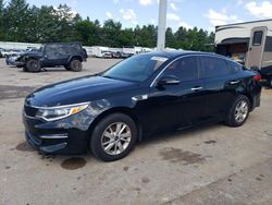 Salvage cars for sale at Eldridge, IA auction: 2016 KIA Optima LX