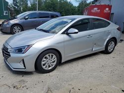 Salvage cars for sale at Candia, NH auction: 2019 Hyundai Elantra SE