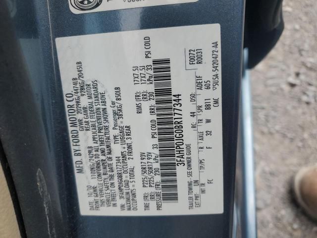 2011 Ford Fusion SEL