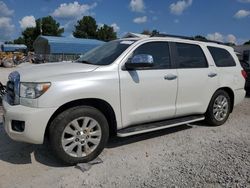 Salvage cars for sale at Prairie Grove, AR auction: 2016 Toyota Sequoia Platinum