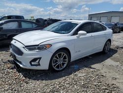 Salvage cars for sale at Cahokia Heights, IL auction: 2019 Ford Fusion Titanium