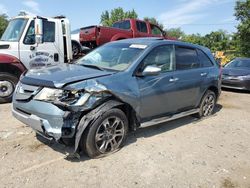 Salvage cars for sale from Copart Baltimore, MD: 2007 Acura MDX Technology