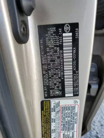 2004 Toyota Camry LE