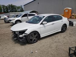 Vehiculos salvage en venta de Copart Spartanburg, SC: 2017 Honda Accord Sport Special Edition