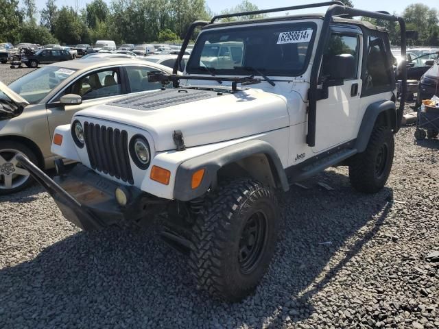 2006 Jeep Wrangler / TJ SE