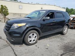 Ford salvage cars for sale: 2015 Ford Explorer Police Interceptor