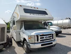 Salvage trucks for sale at Lawrenceburg, KY auction: 2008 Ford Econoline E450 Super Duty Cutaway Van