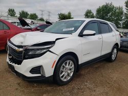 Chevrolet salvage cars for sale: 2022 Chevrolet Equinox LT